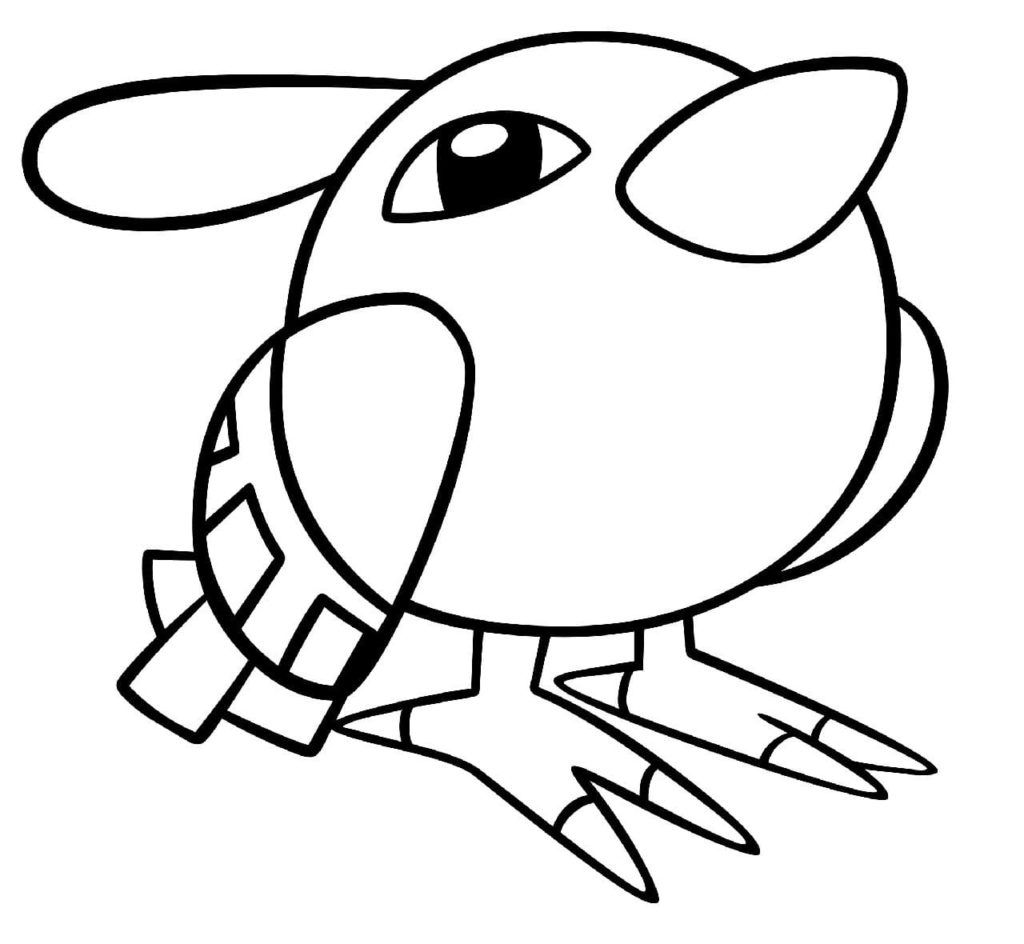Çocuklar İçin Pokemon Boyama Sayfaları 