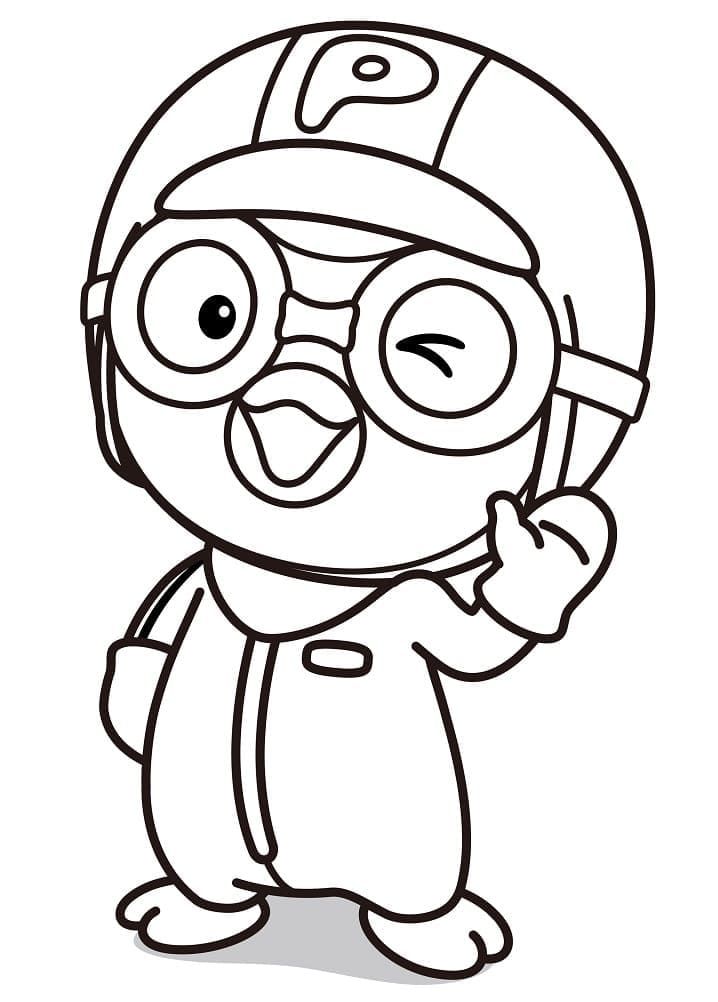 Çocuklar İçin Pororo Boyama Sayfaları 