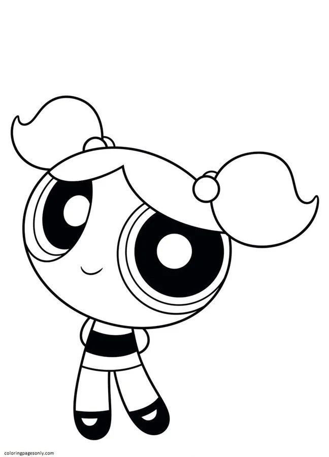 Çocuklar İçin Powerpuff Girls Boyama Sayfaları 