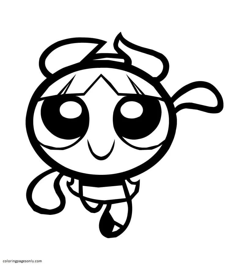 Çocuklar İçin Powerpuff Girls Boyama Sayfaları 