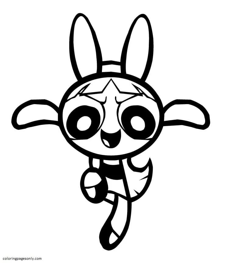 Çocuklar İçin Powerpuff Girls Boyama Sayfaları 