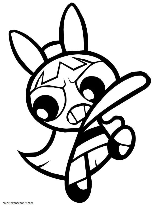 Çocuklar İçin Powerpuff Girls Boyama Sayfaları 