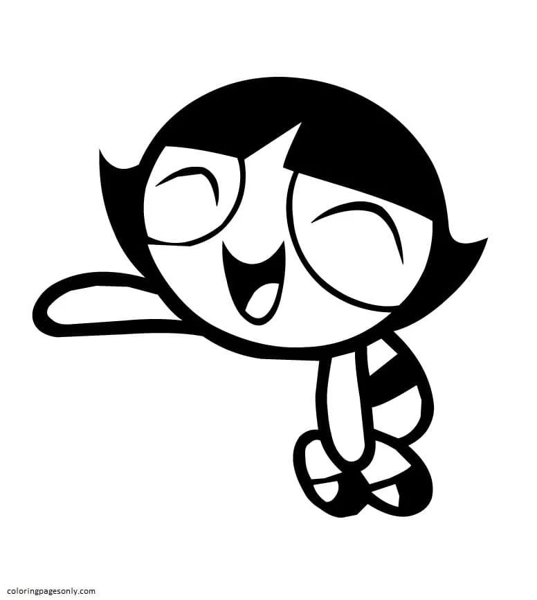 Çocuklar İçin Powerpuff Girls Boyama Sayfaları 