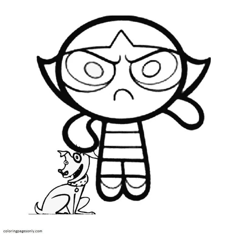 Çocuklar İçin Powerpuff Girls Boyama Sayfaları 