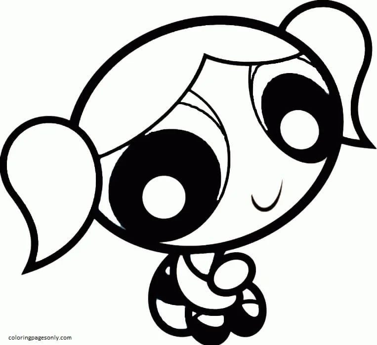 Çocuklar İçin Powerpuff Girls Boyama Sayfaları 