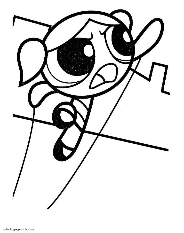 Çocuklar İçin Powerpuff Girls Boyama Sayfaları 