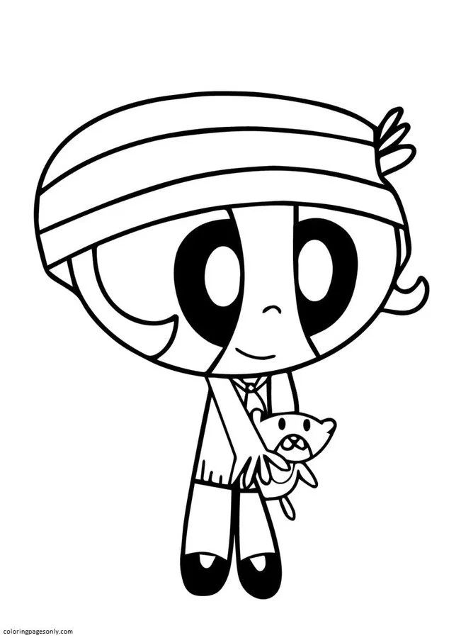 Çocuklar İçin Powerpuff Girls Boyama Sayfaları 
