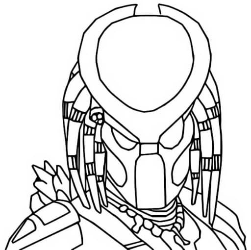 Çocuklar İçin Predator Boyama Sayfaları 