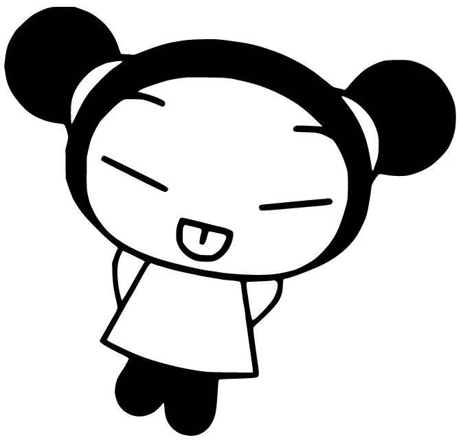 Çocuklar İçin Pucca Boyama Sayfaları 