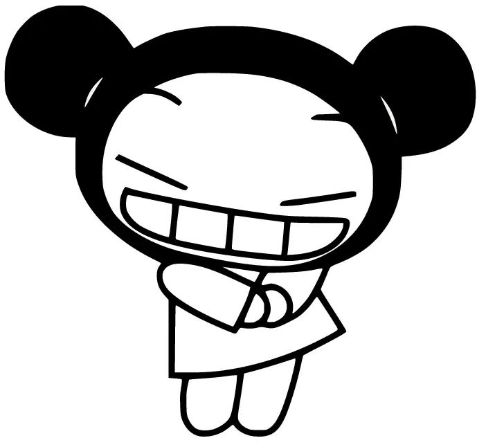 Çocuklar İçin Pucca Boyama Sayfaları 