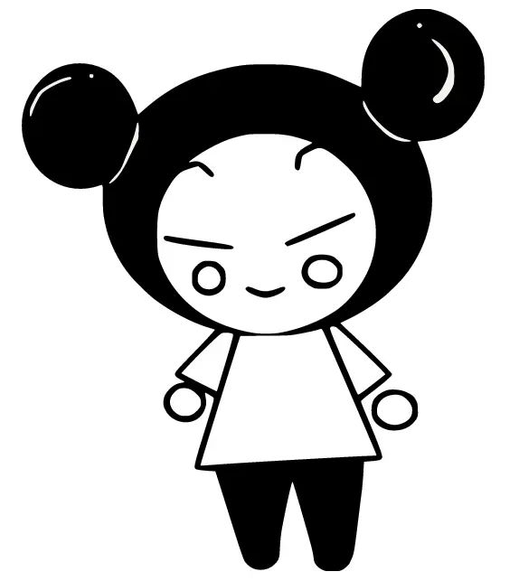 Çocuklar İçin Pucca Boyama Sayfaları 