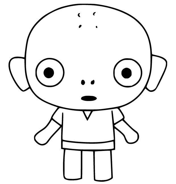 Çocuklar İçin Pucca Boyama Sayfaları 