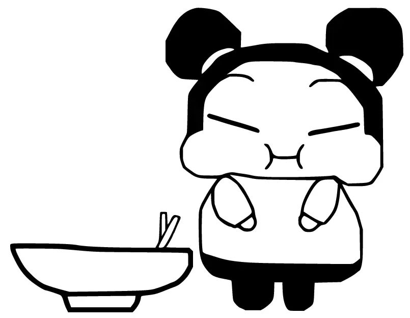 Çocuklar İçin Pucca Boyama Sayfaları 