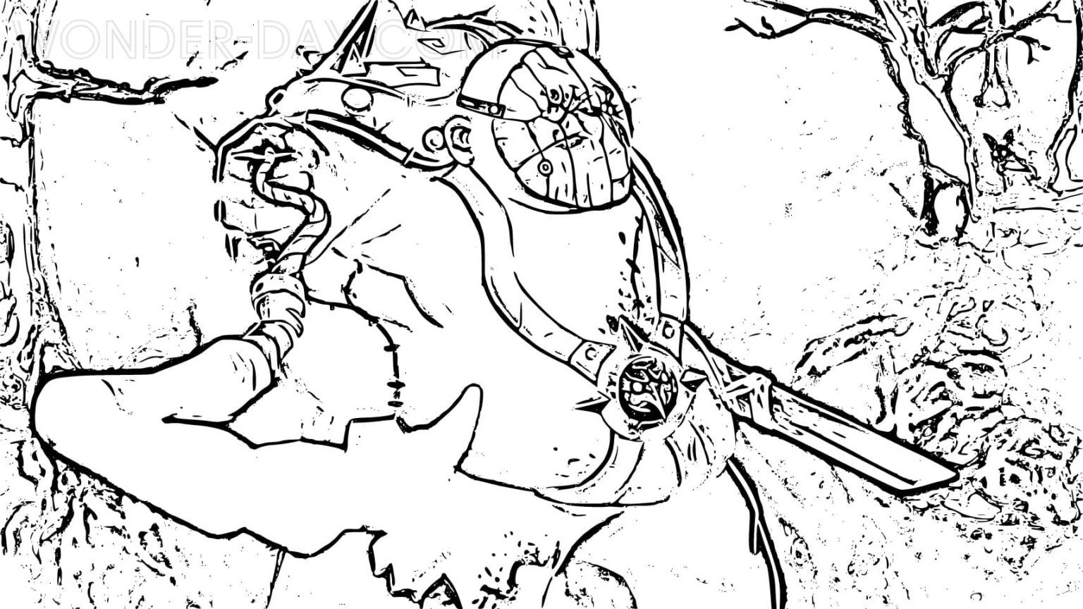 Çocuklar İçin Pudge Boyama Sayfaları 