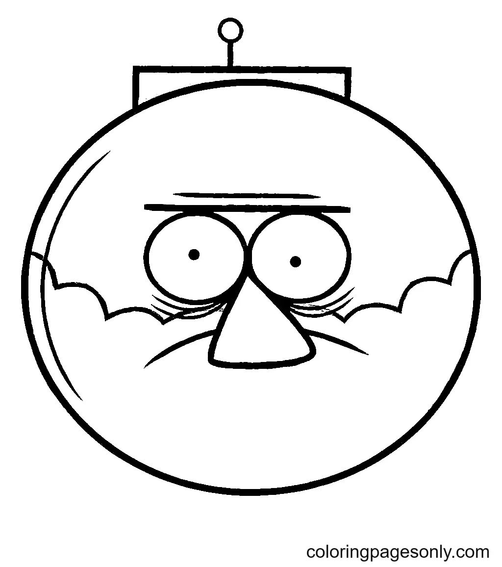 Çocuklar İçin Regular Show Boyama Sayfaları 