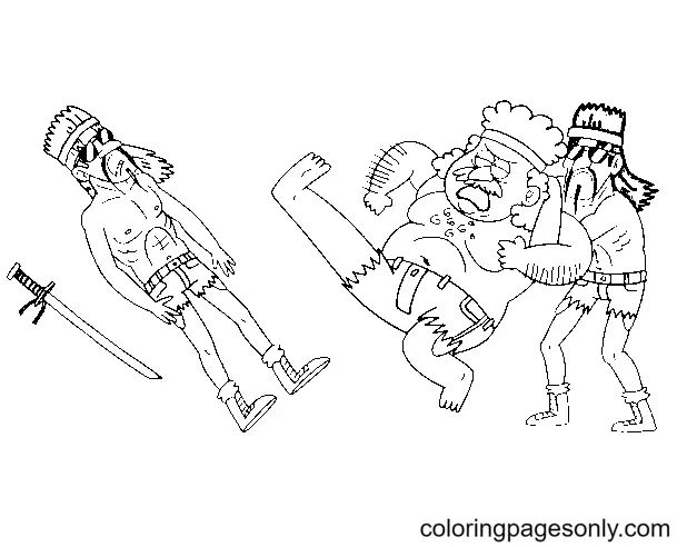 Çocuklar İçin Regular Show Boyama Sayfaları 