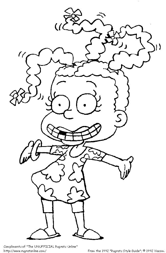 Çocuklar İçin Rugrats Boyama Sayfaları 