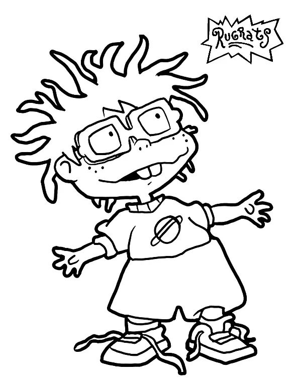 Çocuklar İçin Rugrats Boyama Sayfaları 