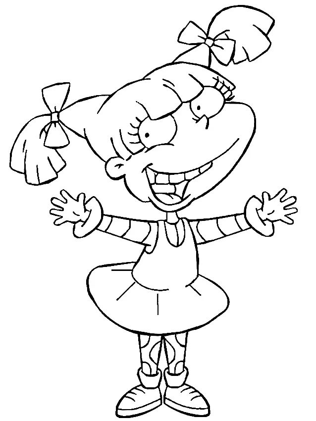 Çocuklar İçin Rugrats Boyama Sayfaları 