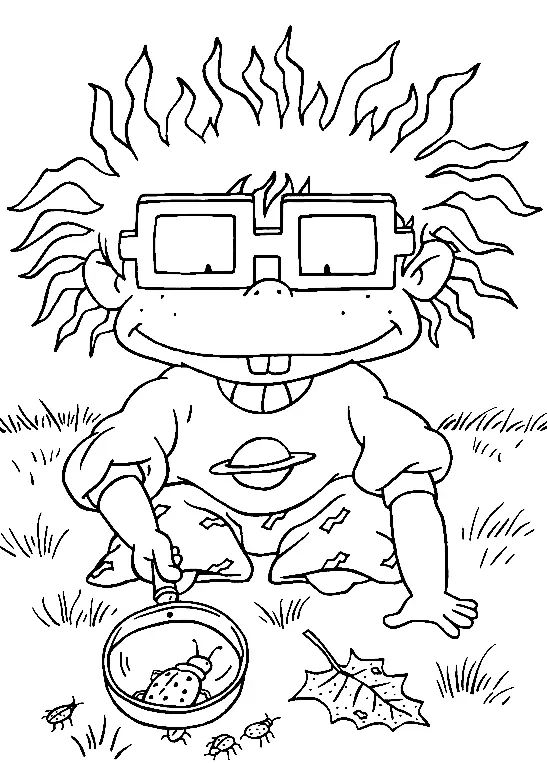 Çocuklar İçin Rugrats Boyama Sayfaları 