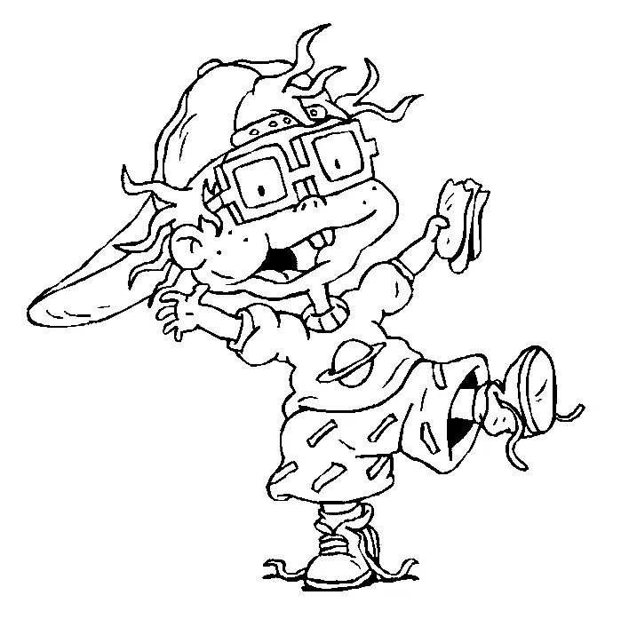 Çocuklar İçin Rugrats Boyama Sayfaları 