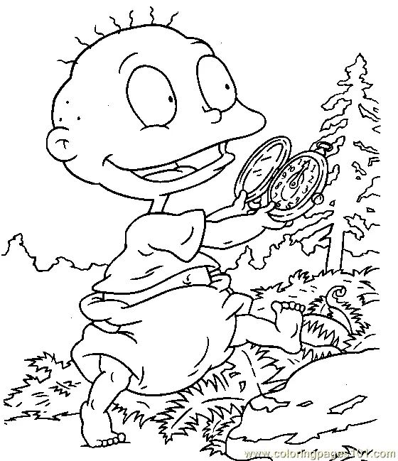 Çocuklar İçin Rugrats Boyama Sayfaları 