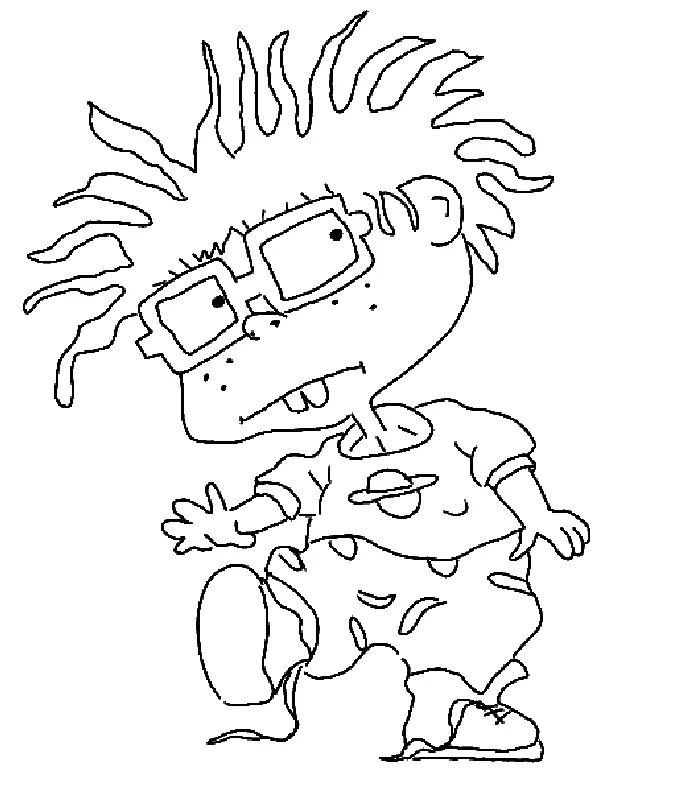 Çocuklar İçin Rugrats Boyama Sayfaları 