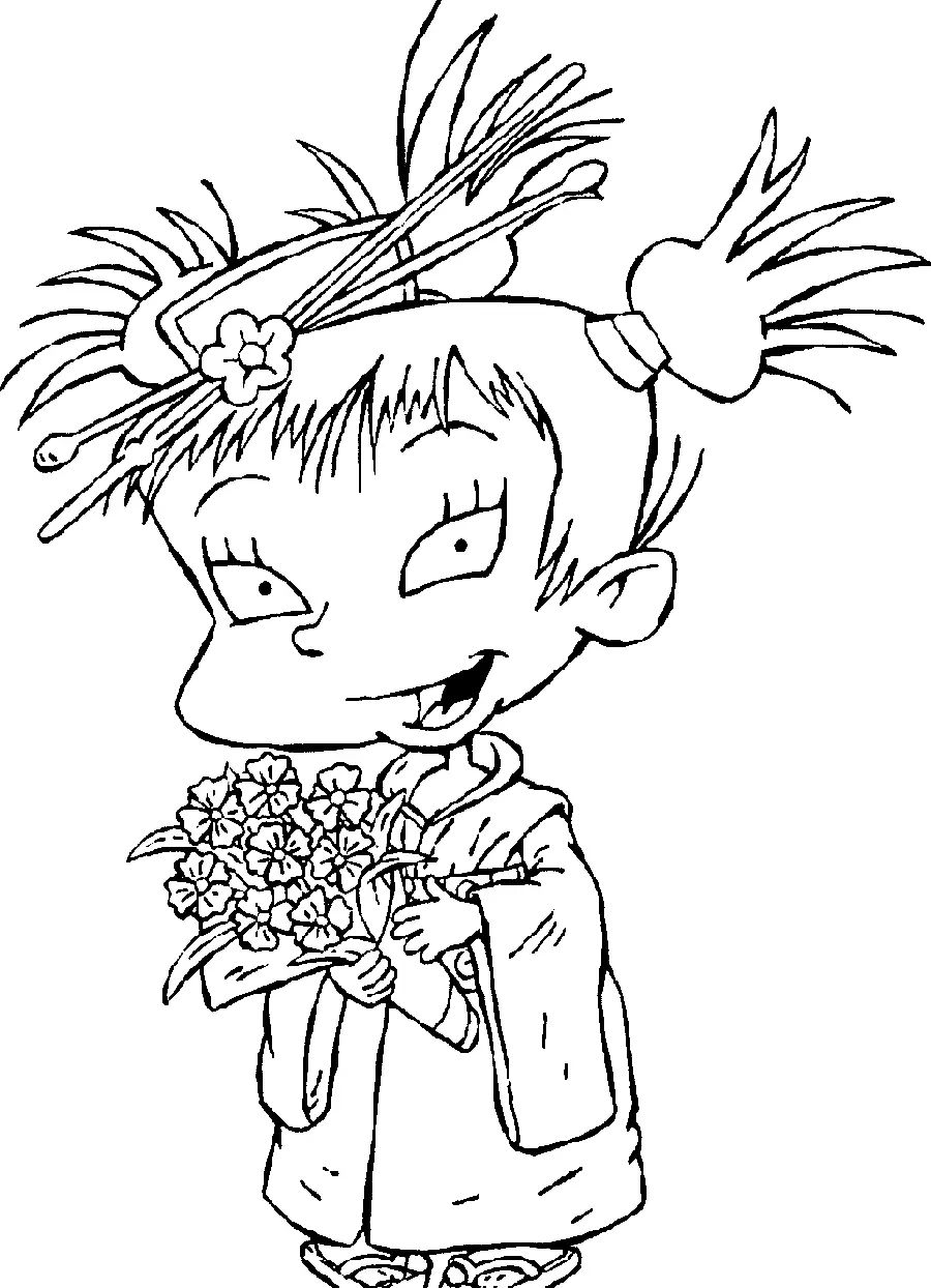 Çocuklar İçin Rugrats Boyama Sayfaları 
