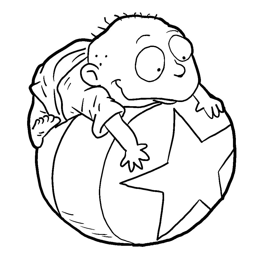 Çocuklar İçin Rugrats Boyama Sayfaları 