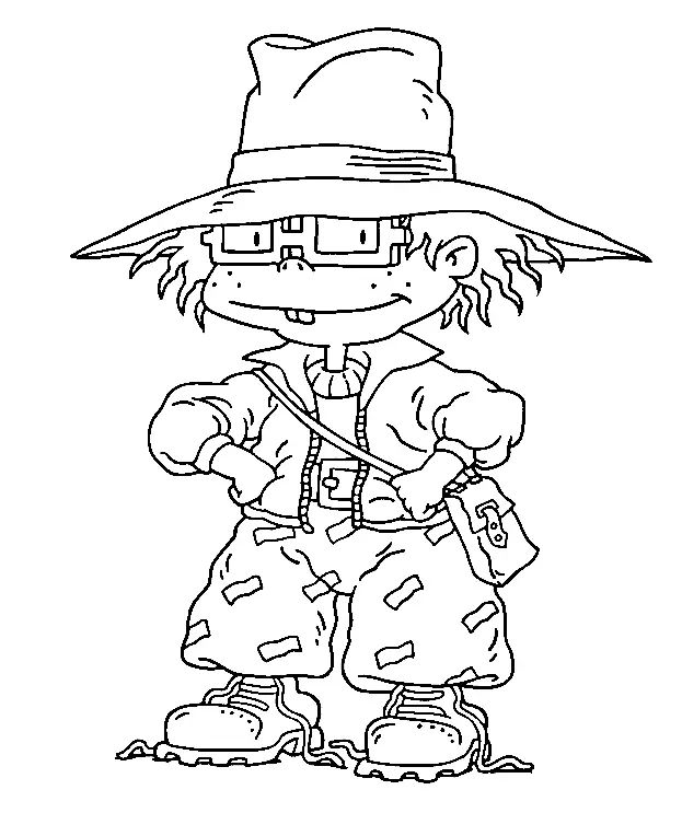 Çocuklar İçin Rugrats Boyama Sayfaları 
