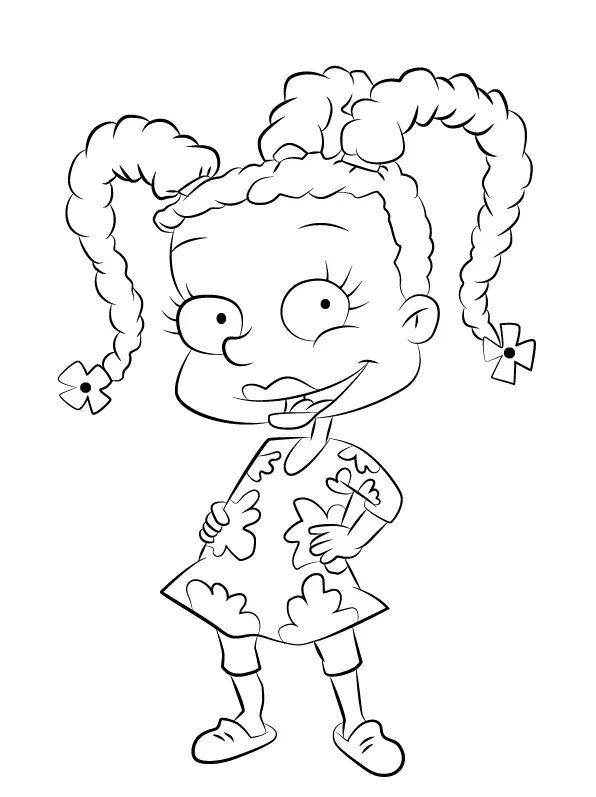Çocuklar İçin Rugrats Boyama Sayfaları 