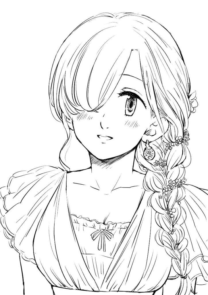 Çocuklar İçin Seven Deadly Sins Boyama Sayfaları 