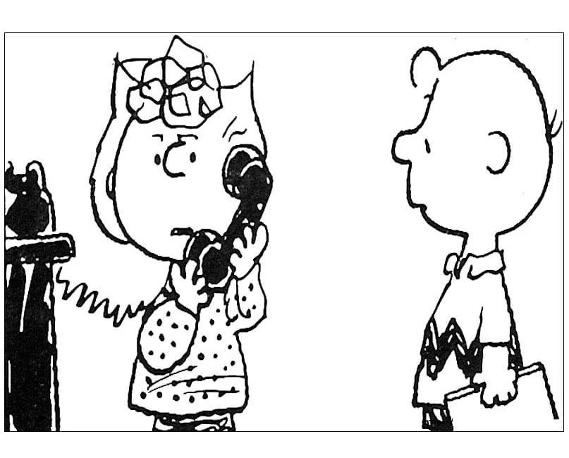 Çocuklar İçin Snoopy Boyama Sayfaları 