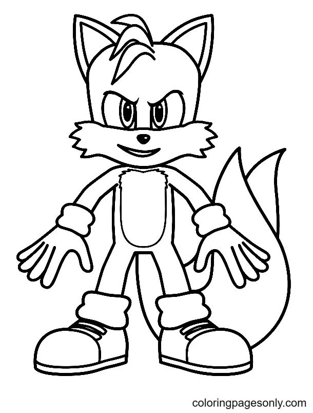 Çocuklar İçin Sonic-The Hedgehog 2 Boyama Sayfaları 
