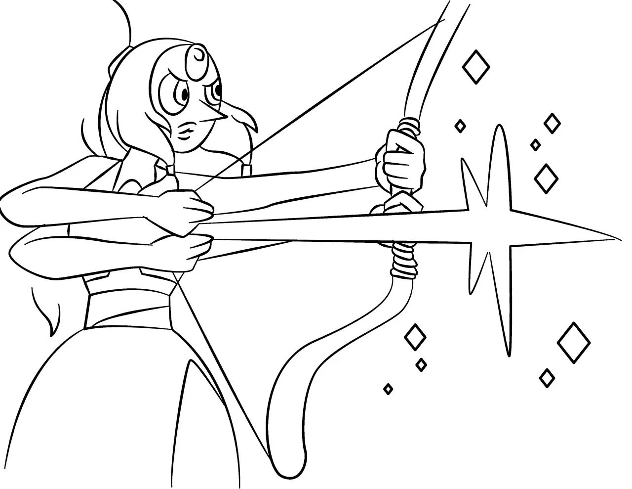 Çocuklar İçin Steven Universe Boyama Sayfaları 