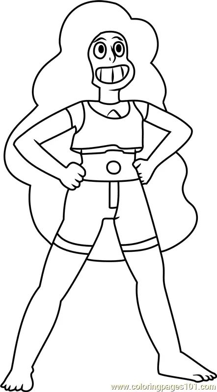 Çocuklar İçin Steven Universe Boyama Sayfaları 