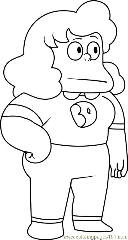 Çocuklar İçin Steven Universe Boyama Sayfaları 