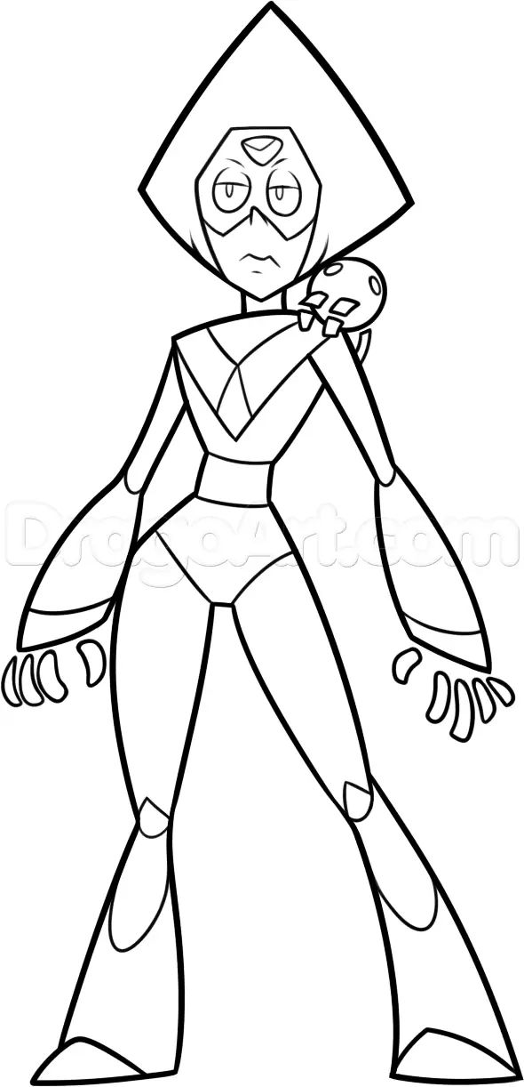 Çocuklar İçin Steven Universe Boyama Sayfaları 