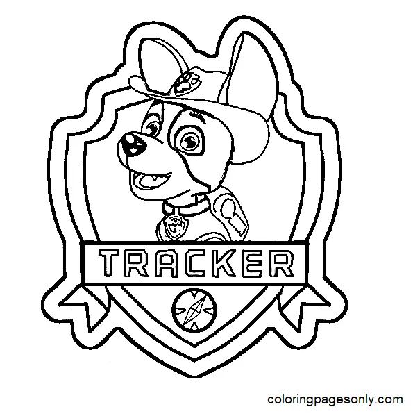 Çocuklar İçin Tracker Paw Boyama Sayfaları 