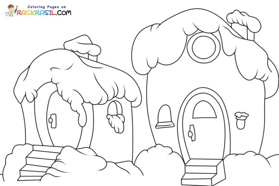Çocuklar İçin Whoville Boyama Sayfaları 