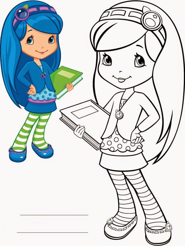 Çocuklar İçin Çiçekli Pasta Boyama Sayfaları 