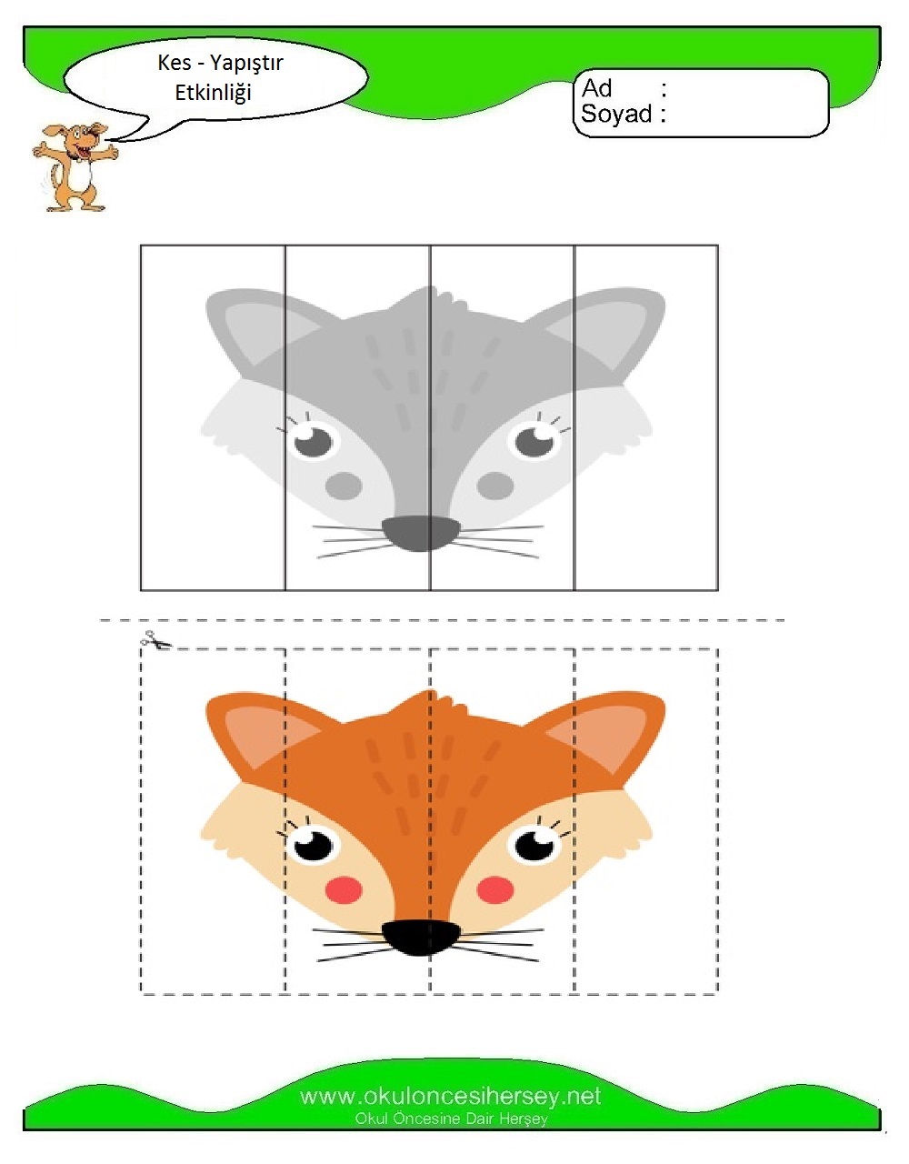 Kes Yapıştır Çalışmaları