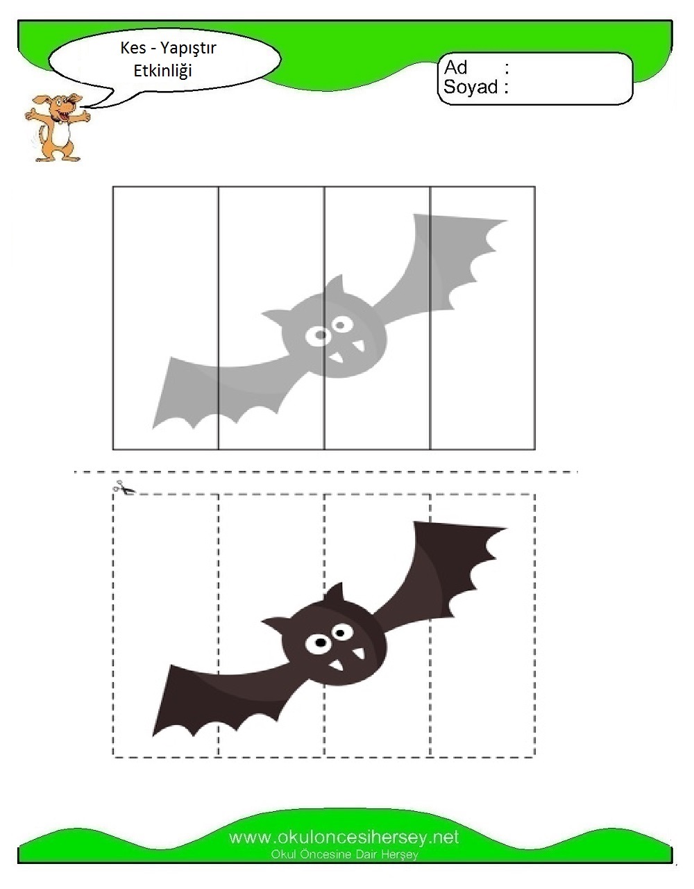 Kes Yapıştır Çalışmaları