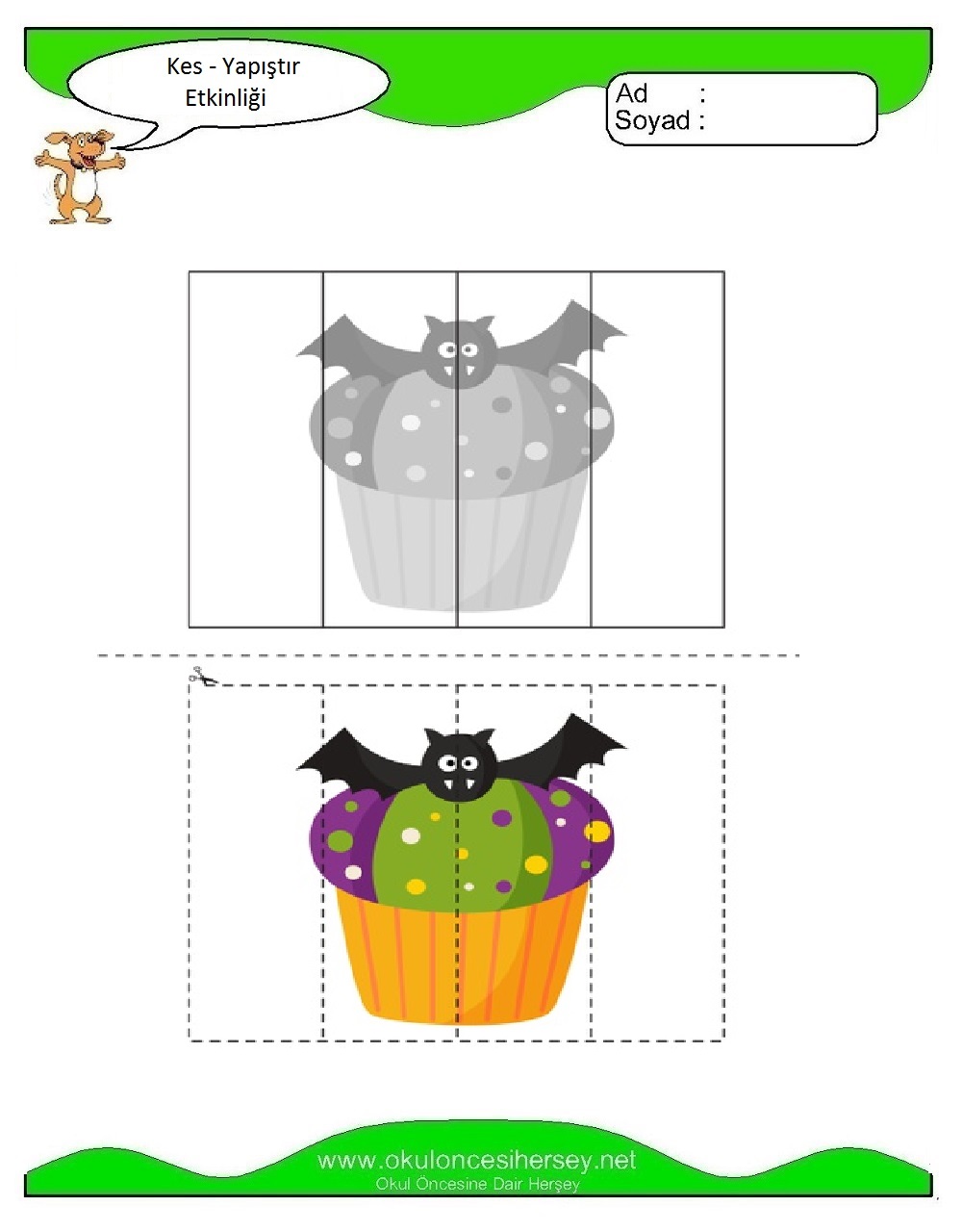 Kes Yapıştır Çalışmaları