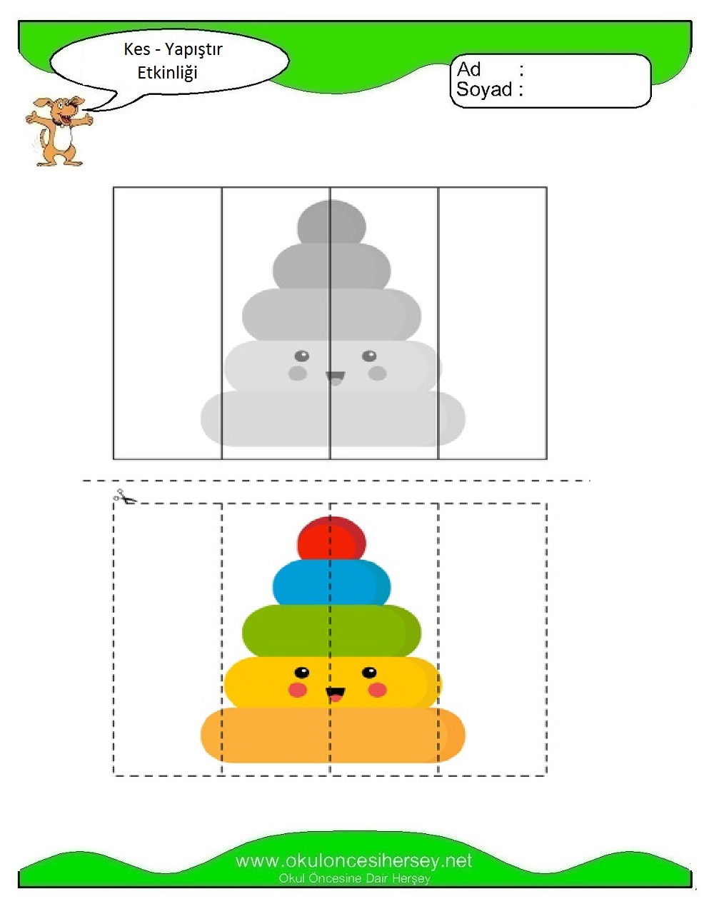 Kes Yapıştır Çalışmaları