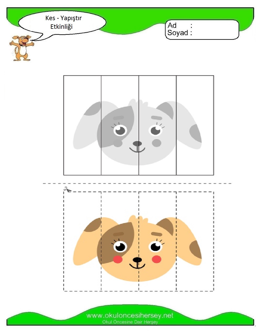 Kes Yapıştır Çalışmaları