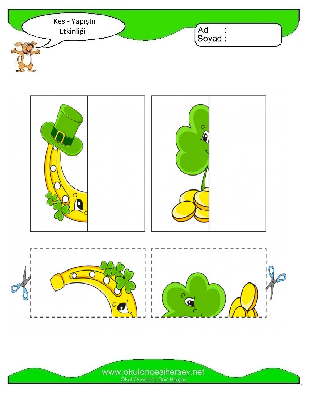 Kes Yapıştır Çalışmaları