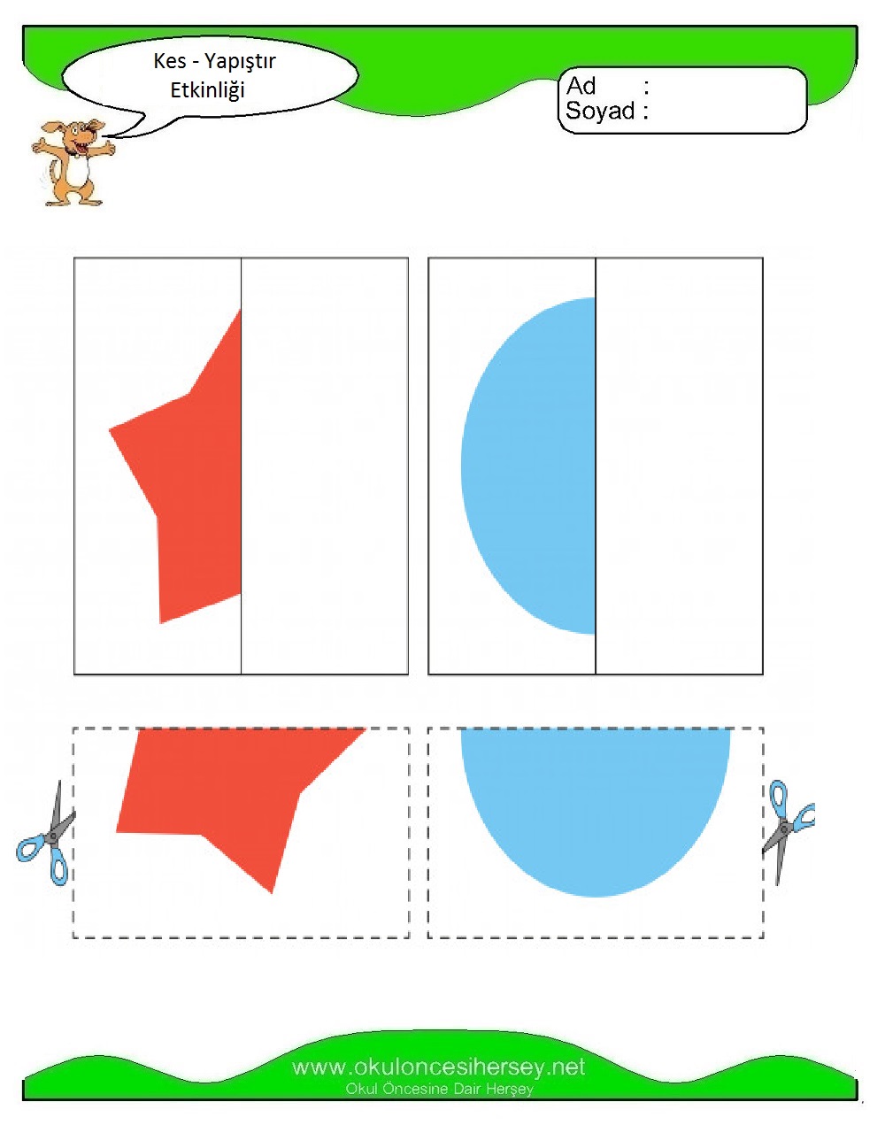 Kes Yapıştır Çalışmaları