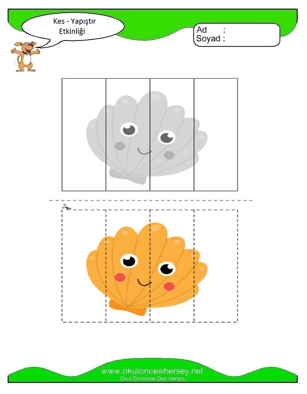 Kes Yapıştır Çalışmaları