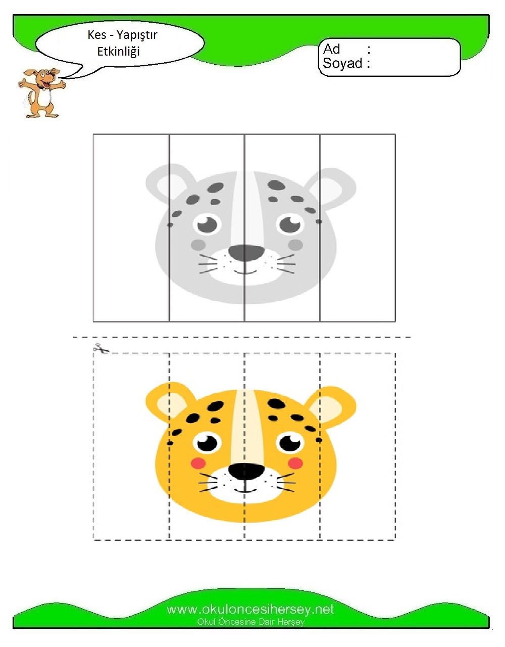 Kes Yapıştır Çalışmaları